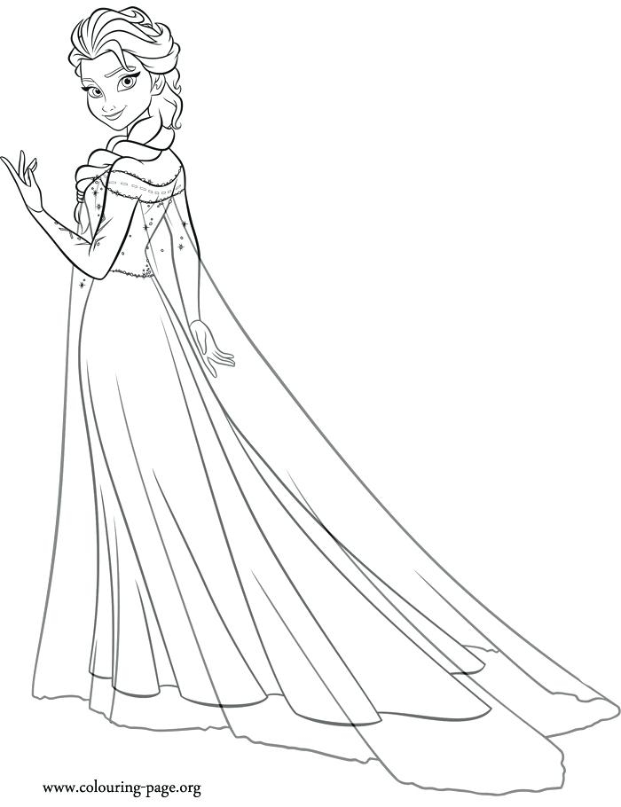 700x910 Elsa Coloring Pages Inspiration Disney Frozen Elsa Coloring Pages