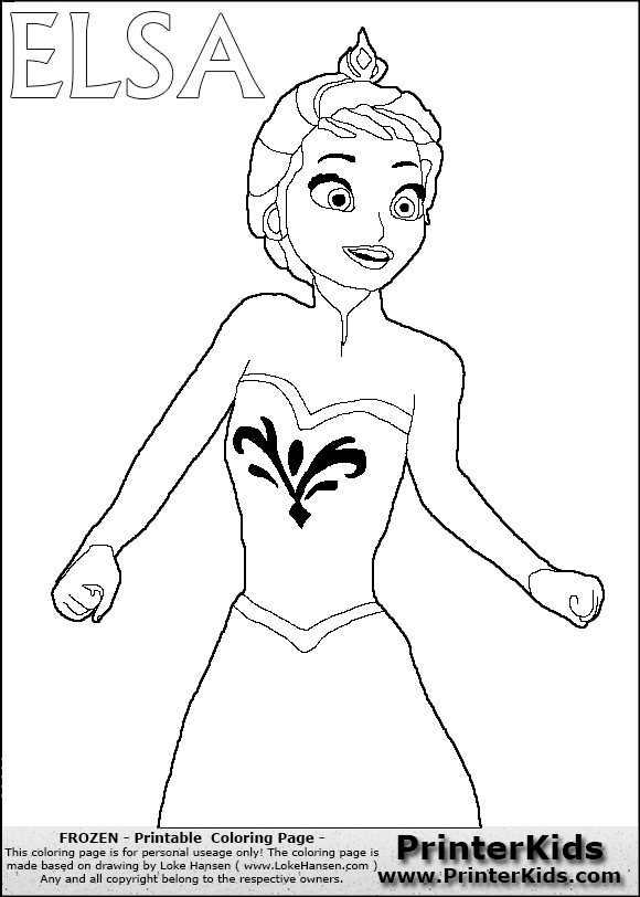 580x812 Frozen Elsa Coloring Pages Ivanna Frozen Theme