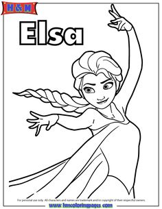 236x305 Frozen De Elsa Para Colorear, Para Imprimir Gratis
