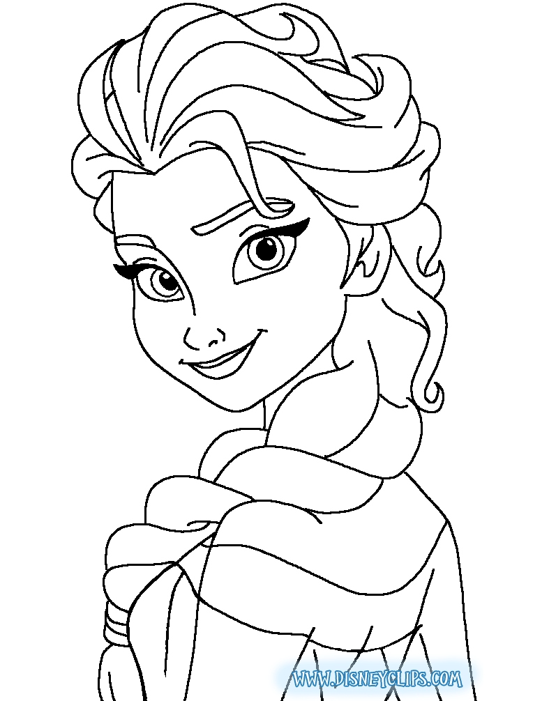 Disney Frozen Printable Coloring Pages