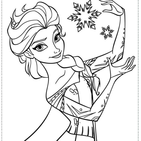 600x600 Printable Coloring Pages Disney Frozen Printables And Charts