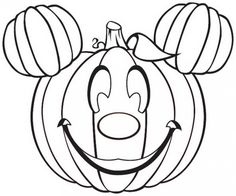 Disney Halloween Coloring Pages For Kids