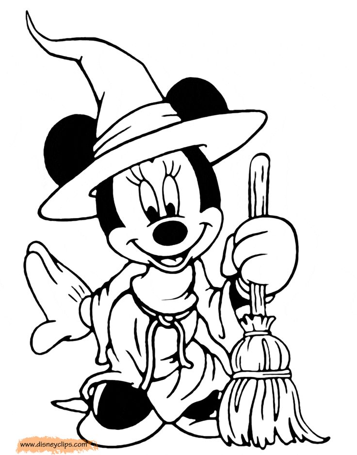 736x939 Disney Halloween Coloring Pages Printable Printable Disney