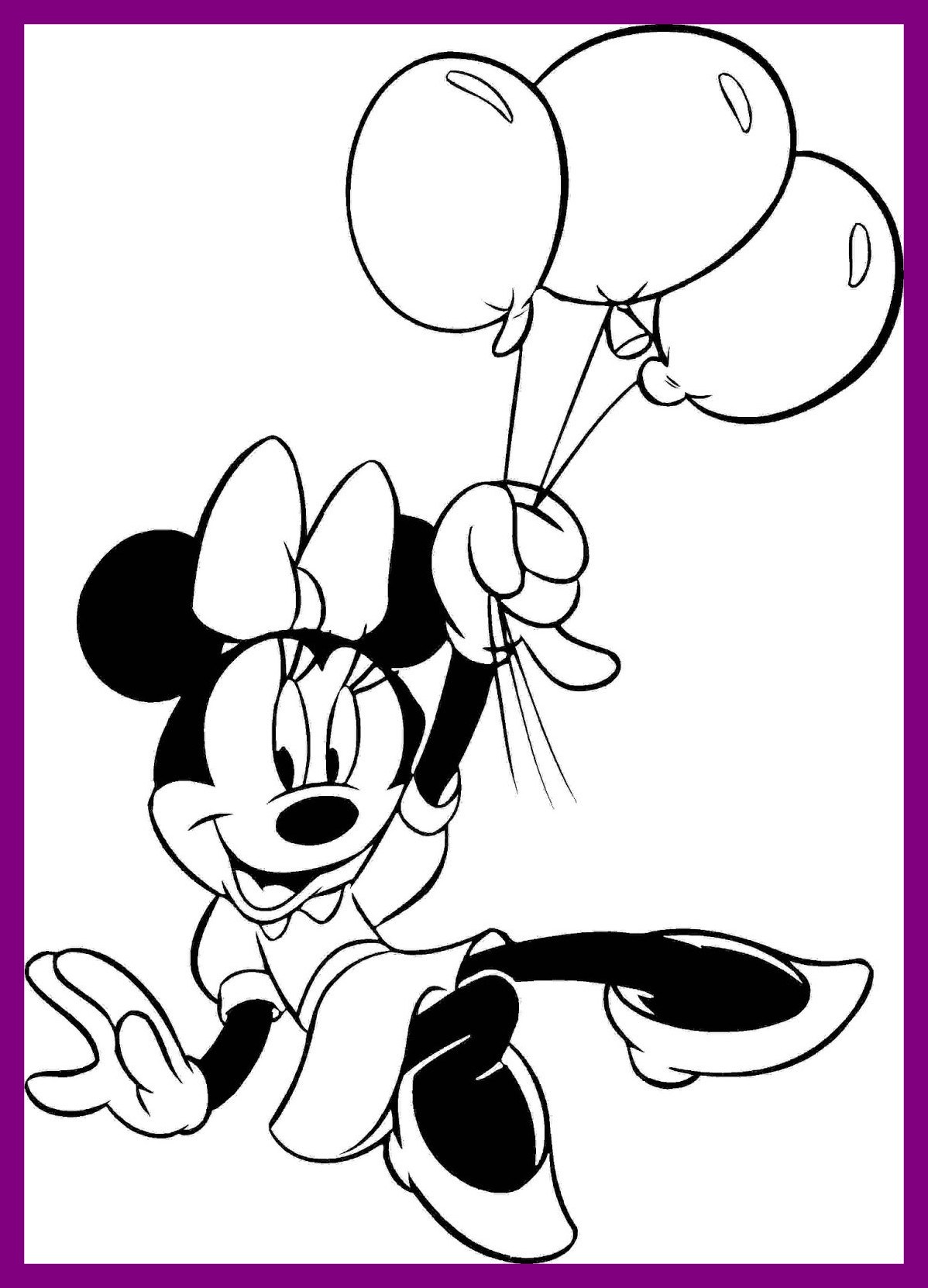 1198x1662 Amazing Minnie Mouse Birthday Coloring Pages Elegant Amzbdu Has