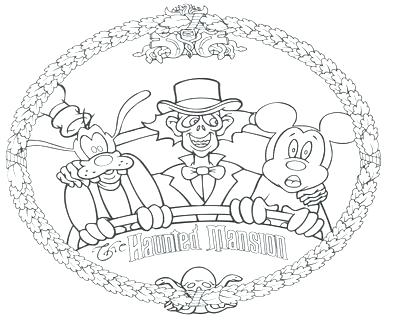 400x322 Haunted Mansion Coloring Pages Haunted House Coloring Pages Online