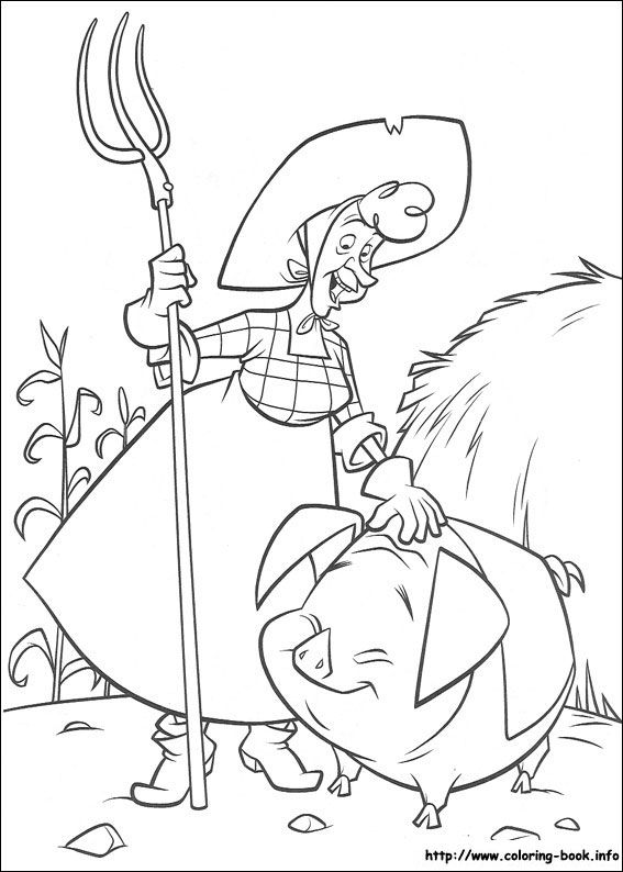 Disney Home Colouring Pages