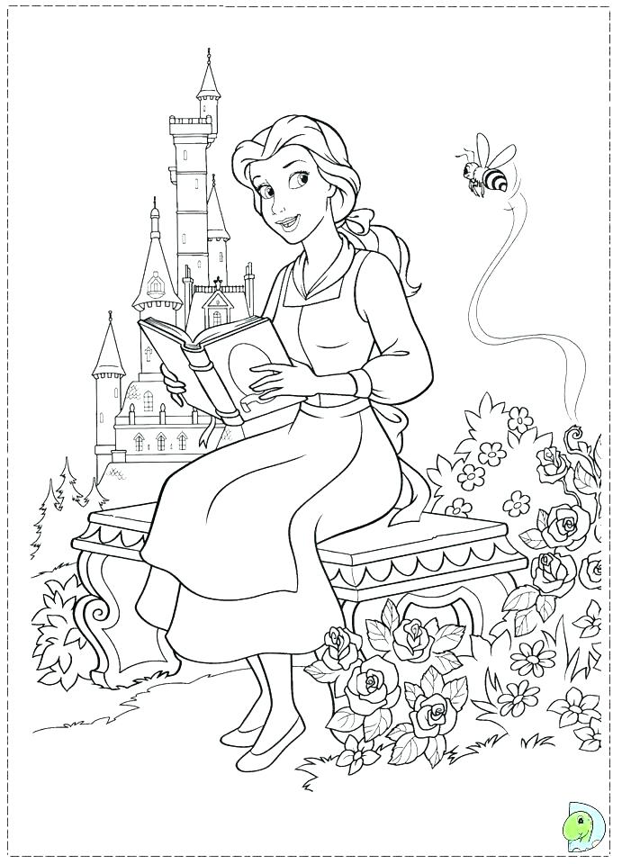 691x960 Coloring Pages Belle Coloring Pages Printable Horse Coloring Pages