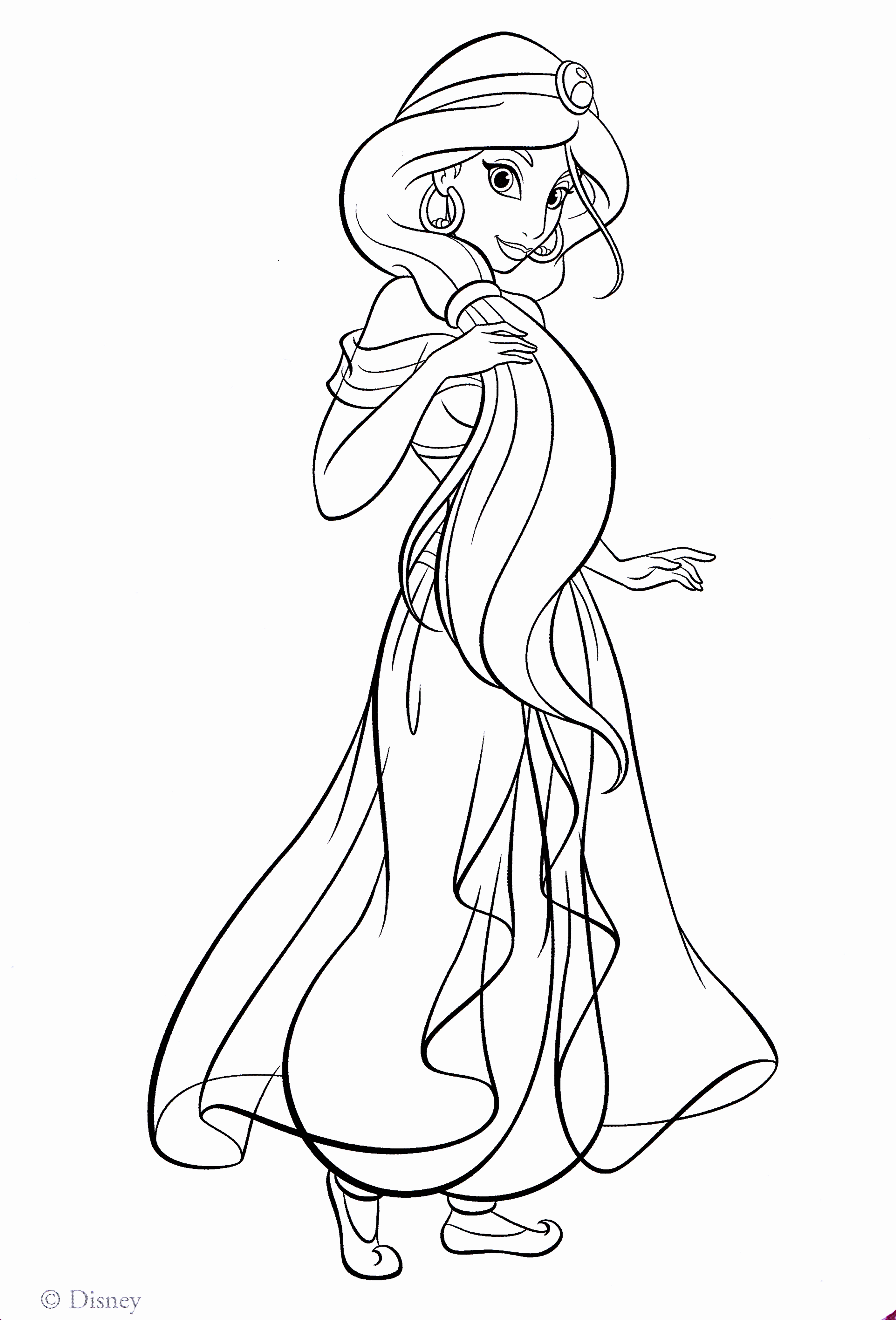5769x8499 22 Inspirational Printable Coloring Pages Disney Princess