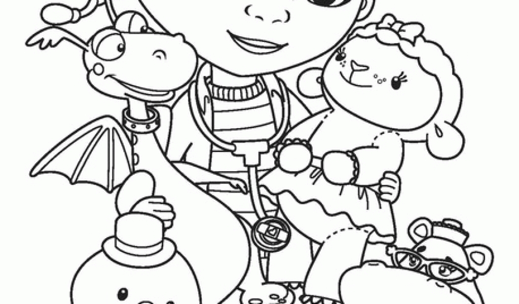 1024x600 Free Printable Disney Junior Coloring Pages Tremendous Disney
