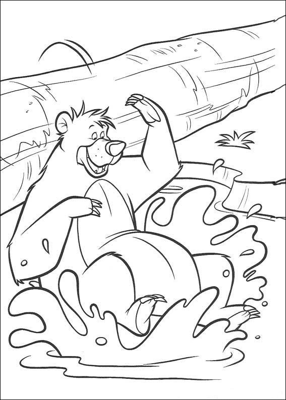 567x794 Disney Jungle Book Coloring Pages Beautiful Dibujos Para Colorear
