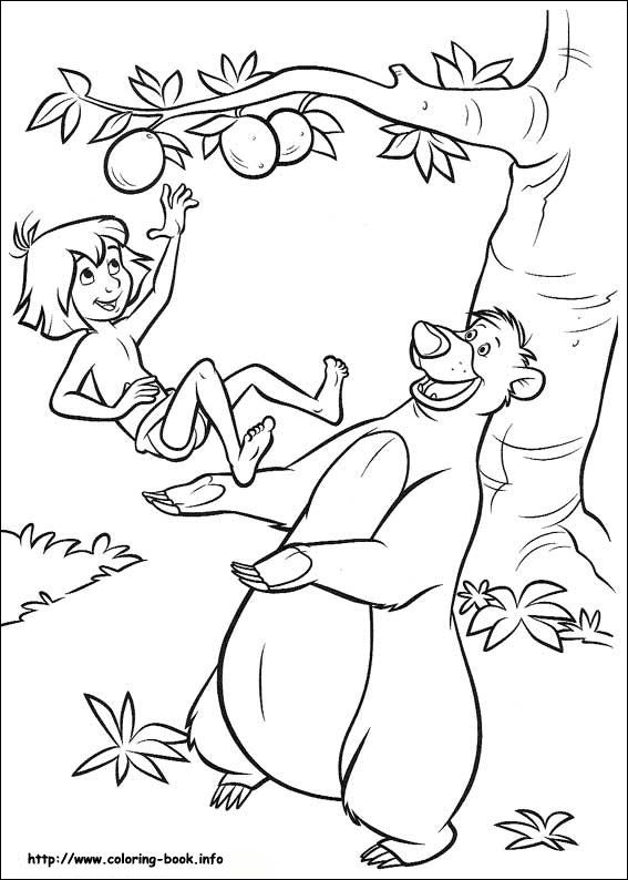 567x794 Jungle Book 2 Coloring Picture Disney Coloring Sheets