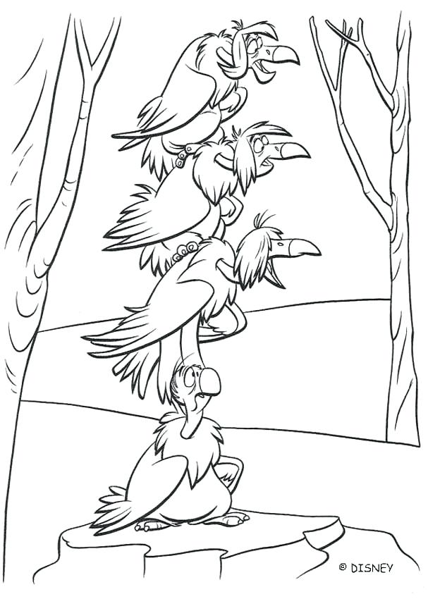 607x850 Jungle Book Coloring Jungle Book Coloring Pages