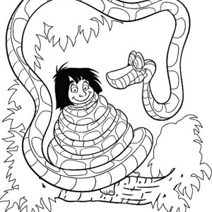 300x300 Mowgli Coloring Pages