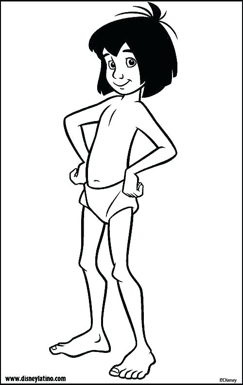 500x792 Jungle Book Coloring Pages Printable