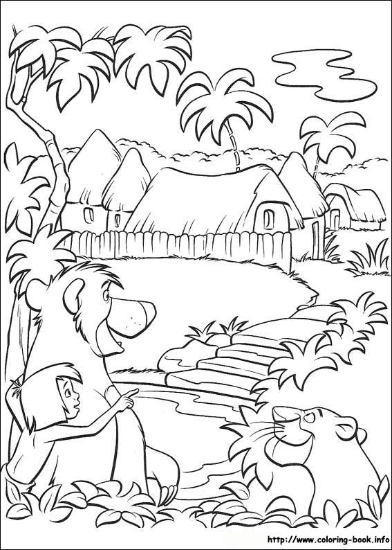 567x794 33 Best Jungle Book 1 2 ~ Disney Coloring Pages Images