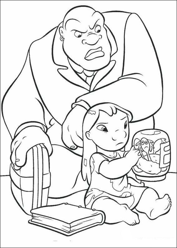 567x794 Lilo And Stitch Coloring Pages34 Coloring Pages For Kids
