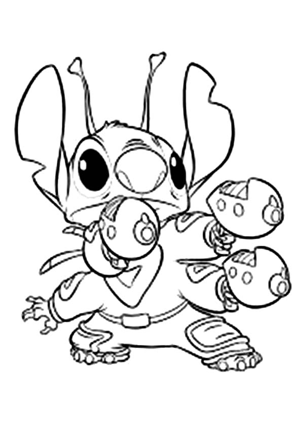 600x837 Stitch Coloring Page 311907