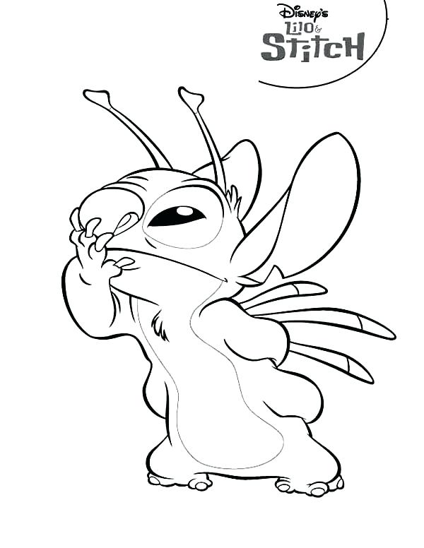 600x776 Lilo And Stitch Coloring Sheets
