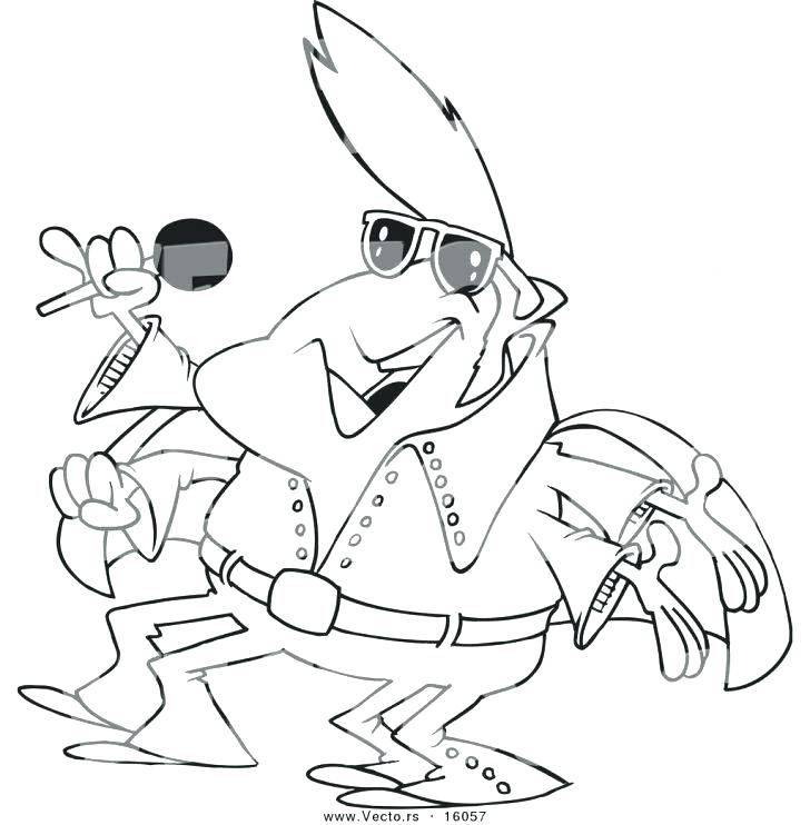 728x742 Elvis Stitch Coloring Pages Stitch Coloring Pages Lilo And Stitch