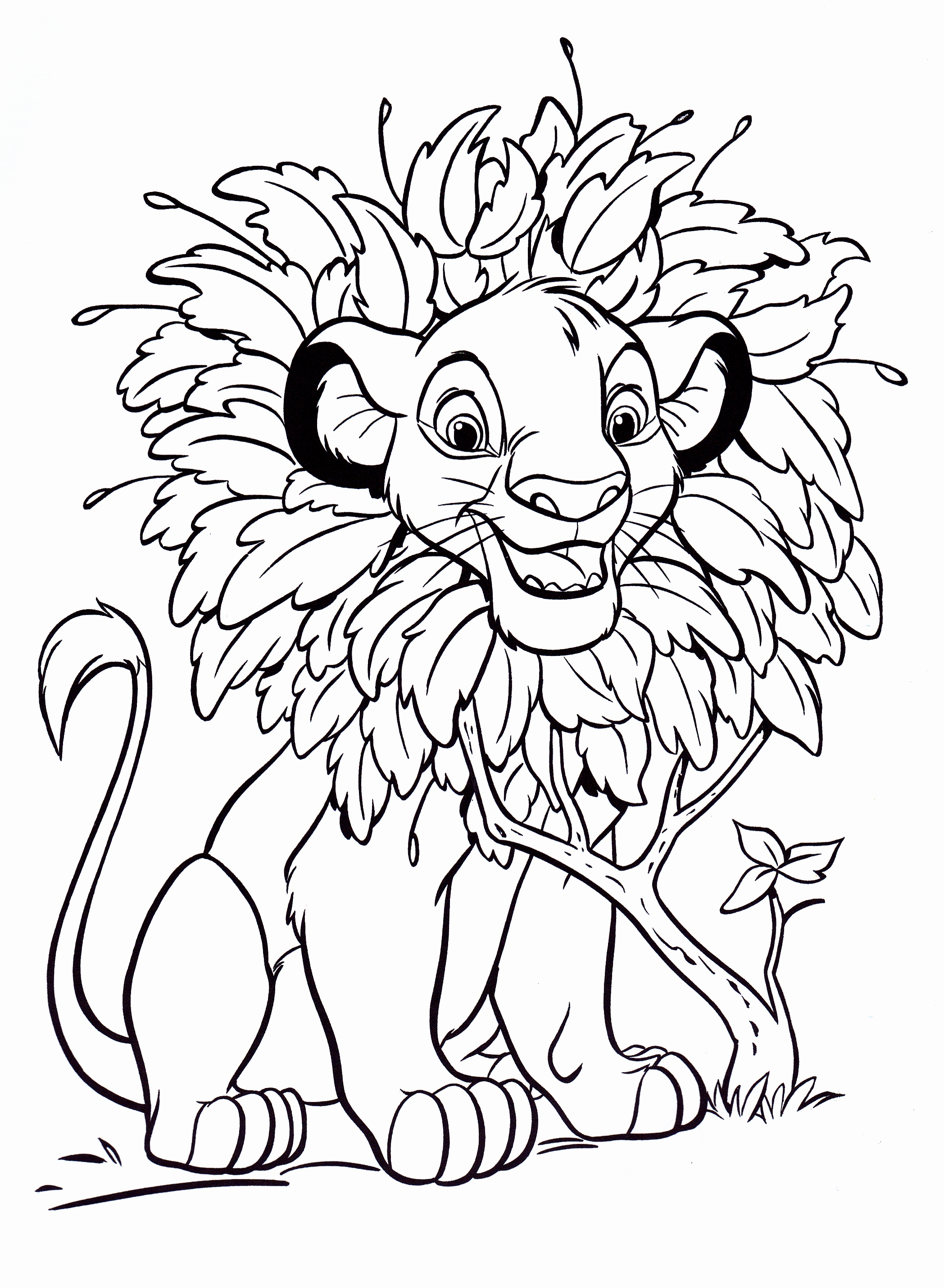 Disney Lion King Coloring Pages
