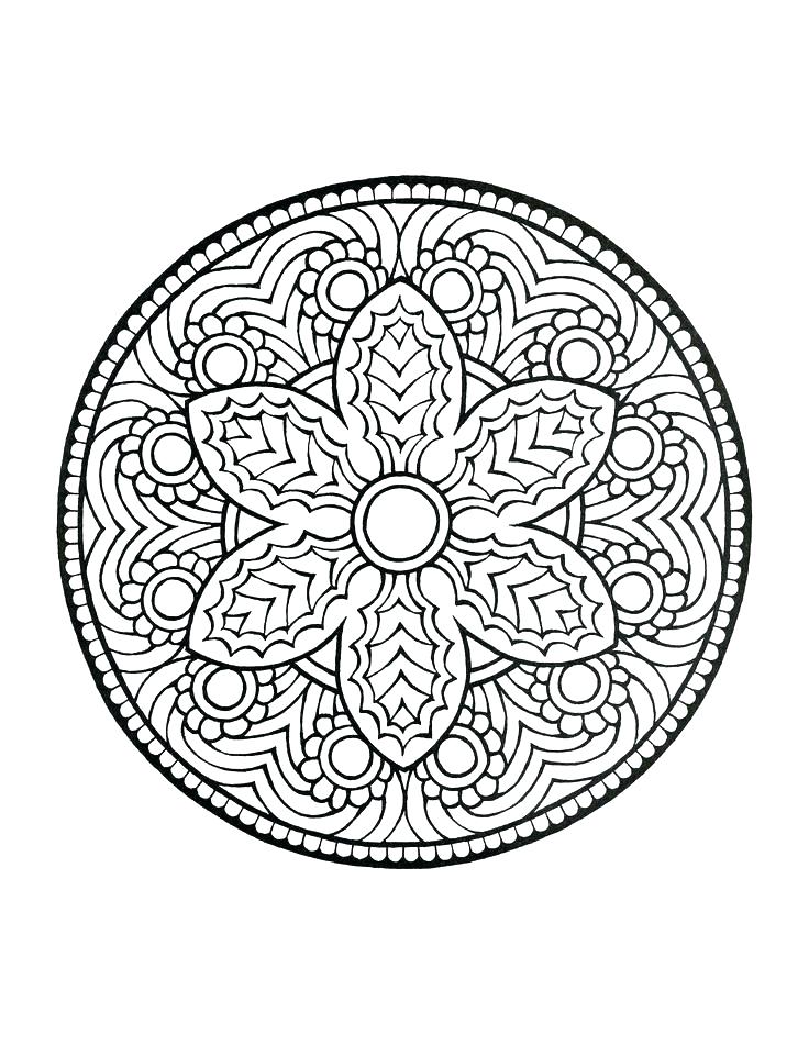 736x952 Mystical Mandala Coloring Pages Mystic Mandala Coloring Pages
