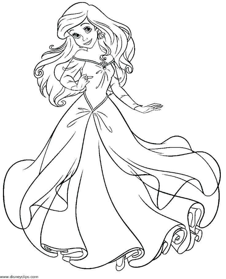 736x907 Ariel And Eric Coloring Pages Mermaid Color Page Little Mermaid