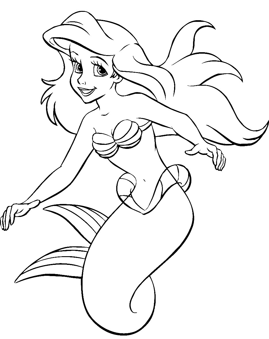 935x1175 Mermaids Coloring Pages 4creative Co Ribsvigyapan Coloring Mermaid