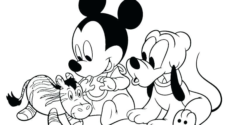 770x430 Color En Mickey Mouse Free Printable Mickey Mouse Coloring Pages