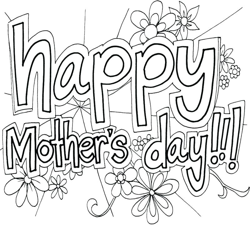 Disney Mothers Day Coloring Pages