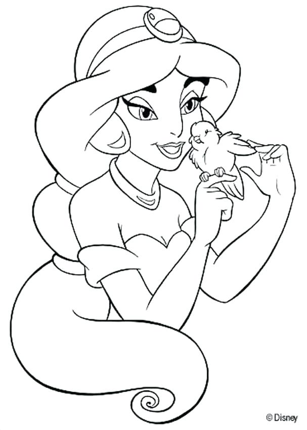 607x850 Disney Color Pages
