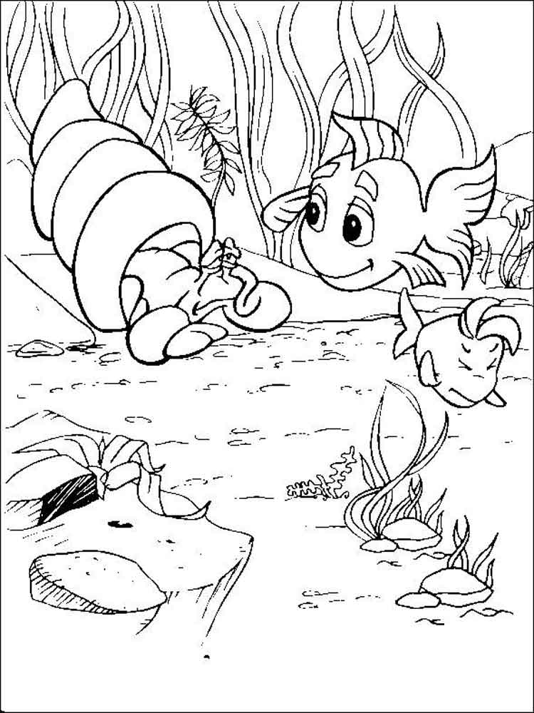 750x1000 Finding Nemo Coloring Pages. Download And Print Finding Nemo