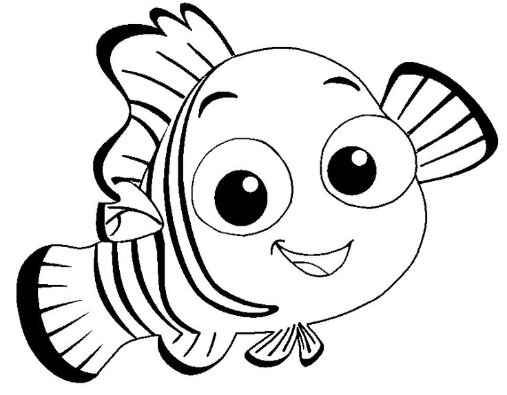 736x574 Mejores 35 De Finding Nemo Coloring Pages En