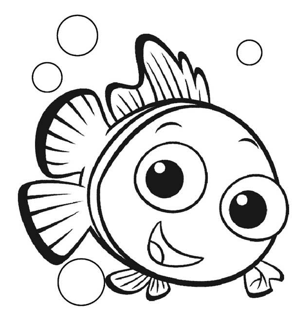 600x686 Dory Finding Nemo Coloring Pages