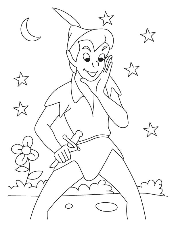 612x792 Peter Pan Tinkerbell Coloring Pages Sheets Of Peter Pan