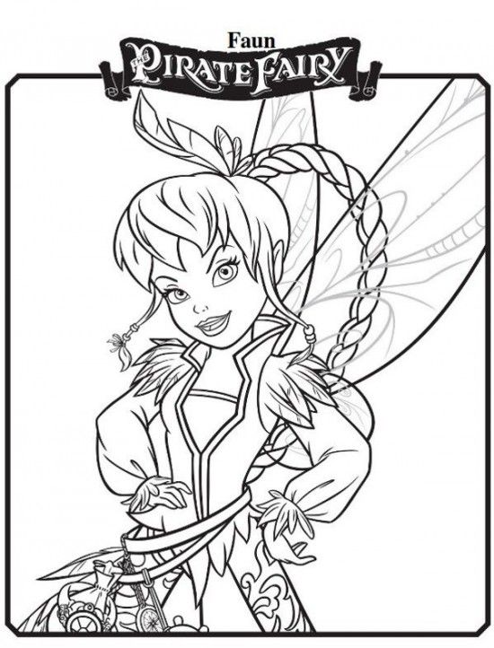 550x722 Free Printable Disney Fairy Coloring Pages Printable Disney'S