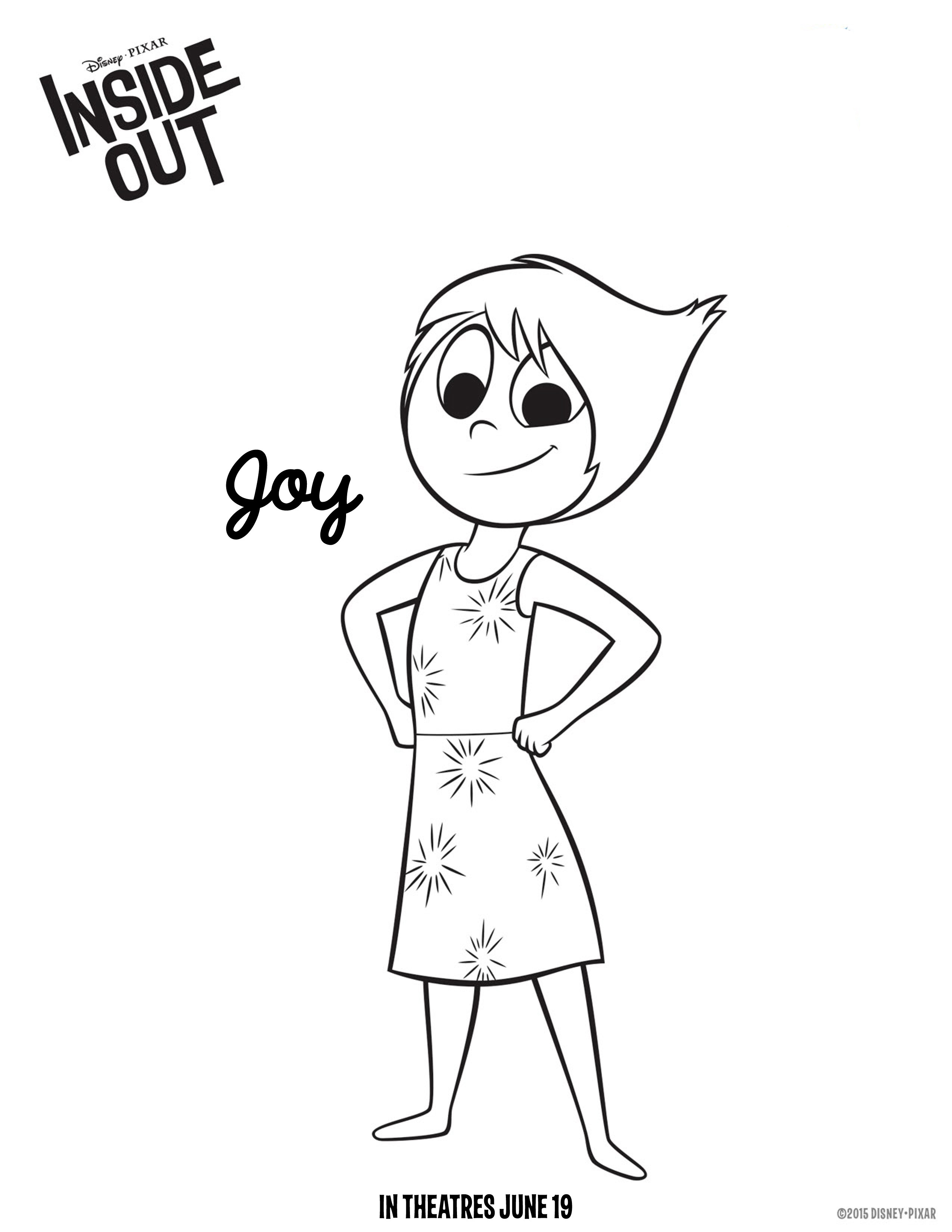 2550x3300 Inside Out Coloring Pages Best For Kids Extraordinary