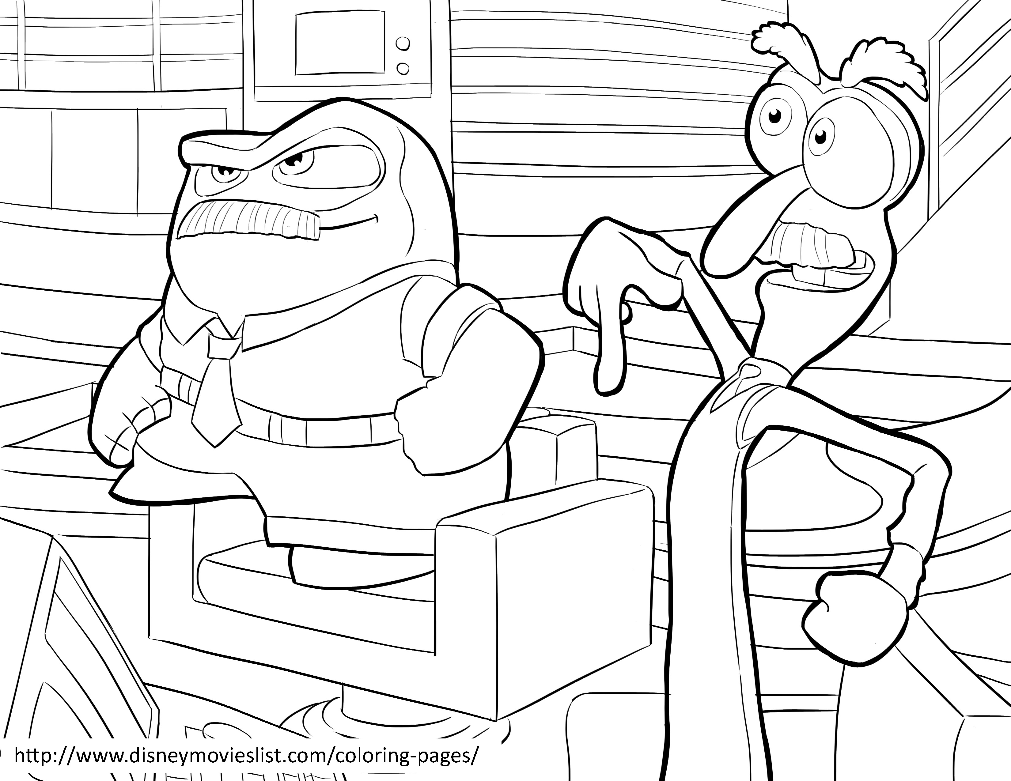 3300x2550 New Disney S Inside Out Coloring Pages Sheet Free Disney Printable