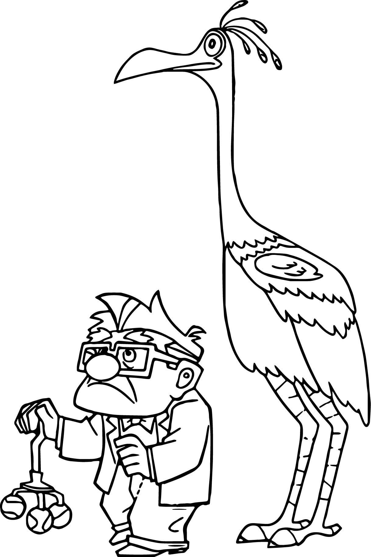 Disney Pixar Up Coloring Pages