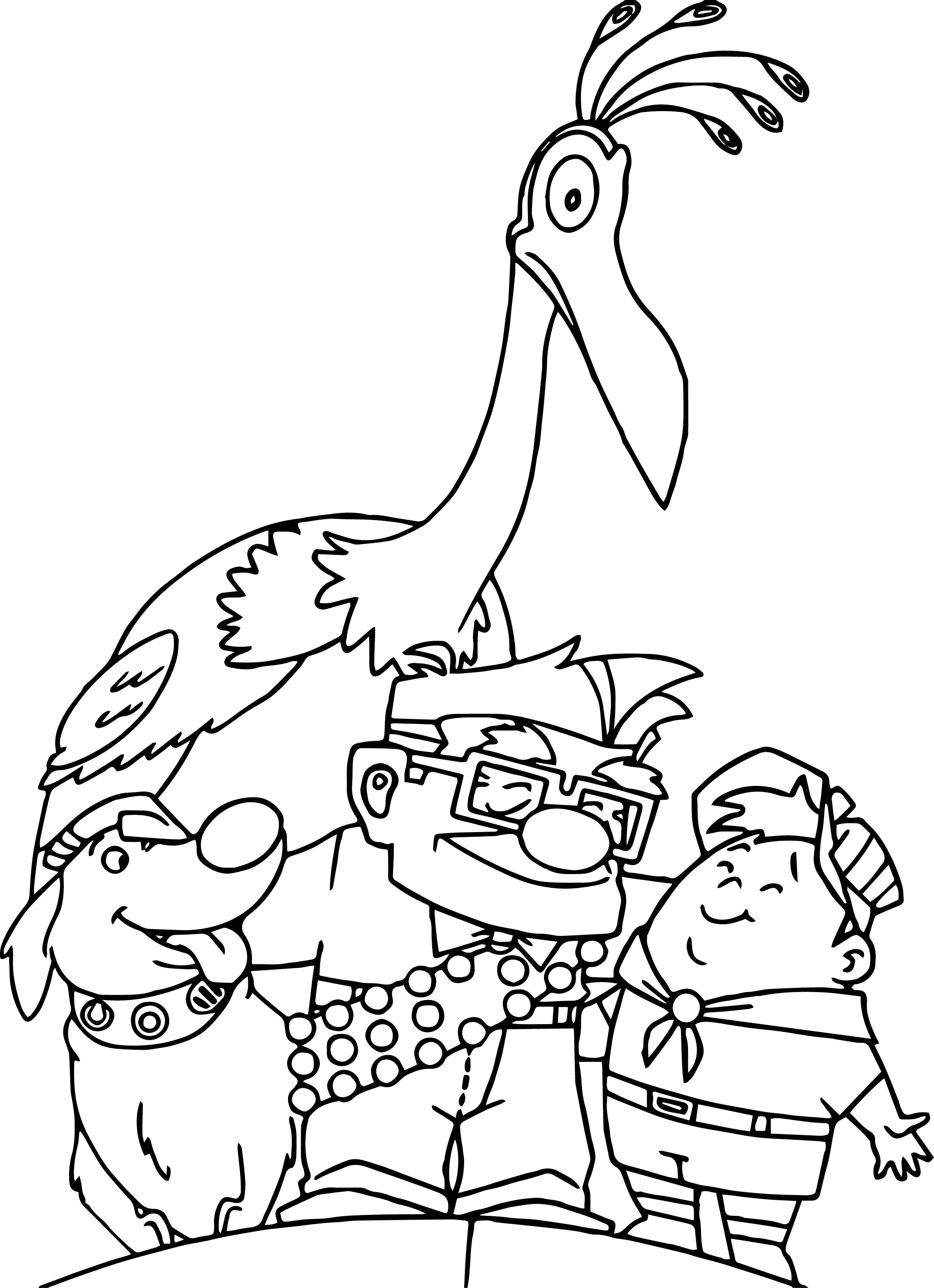 2445x3373 Disney Pixar Up Coloring Pages Colorear, Y Mandalas