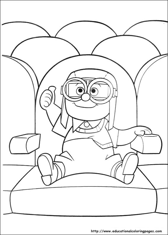 567x794 Up Coloring Pages