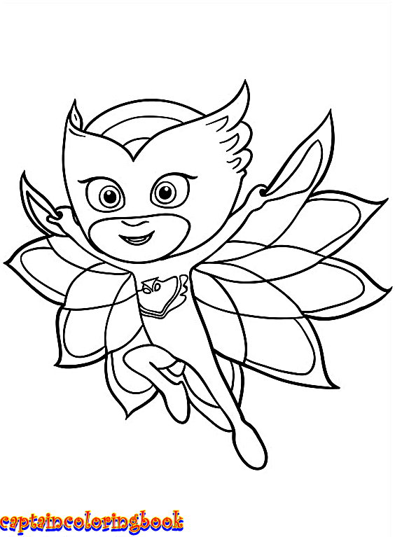564x767 Disney Pj Masks Coloring Pages Free Download