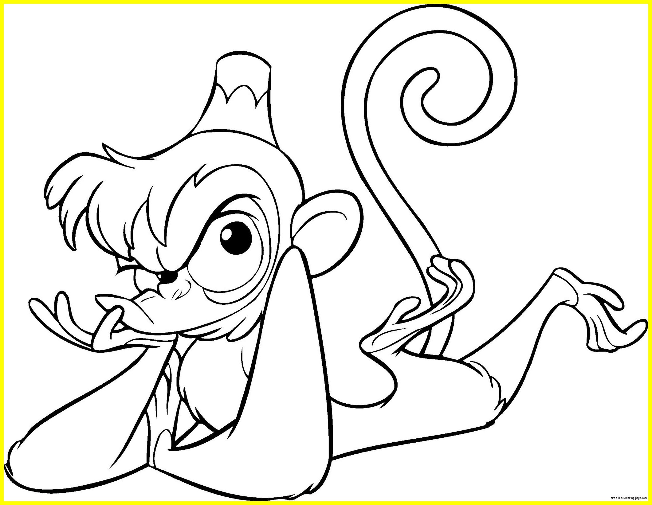2122x1644 Pocahontas Coloring Page