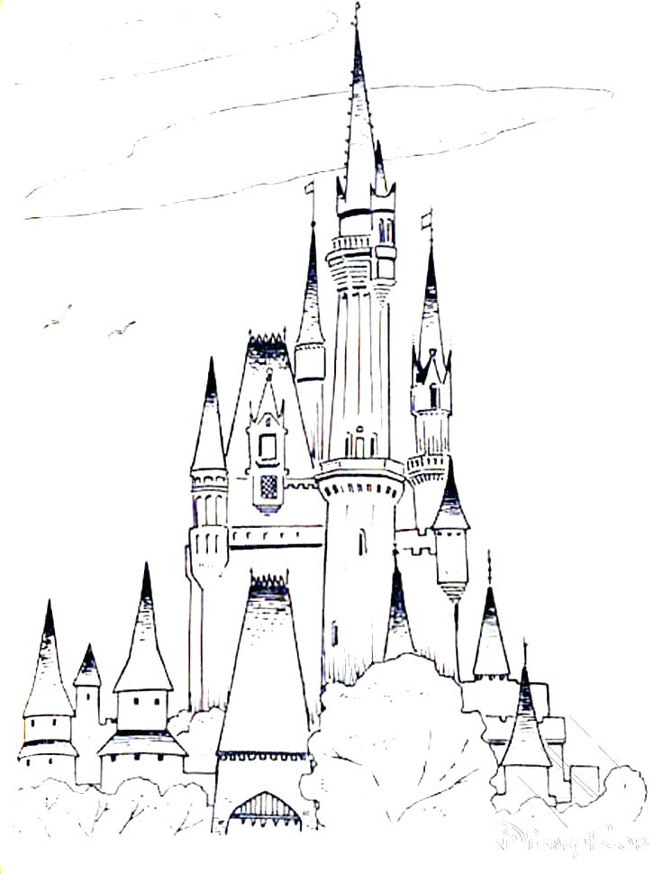 736x970 Castle Coloring Pages Click To See Printable Version Of Free