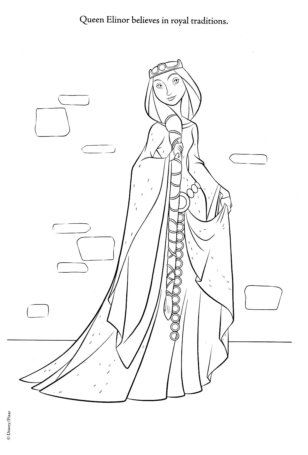 1074x1587 Brave Coloring Pages