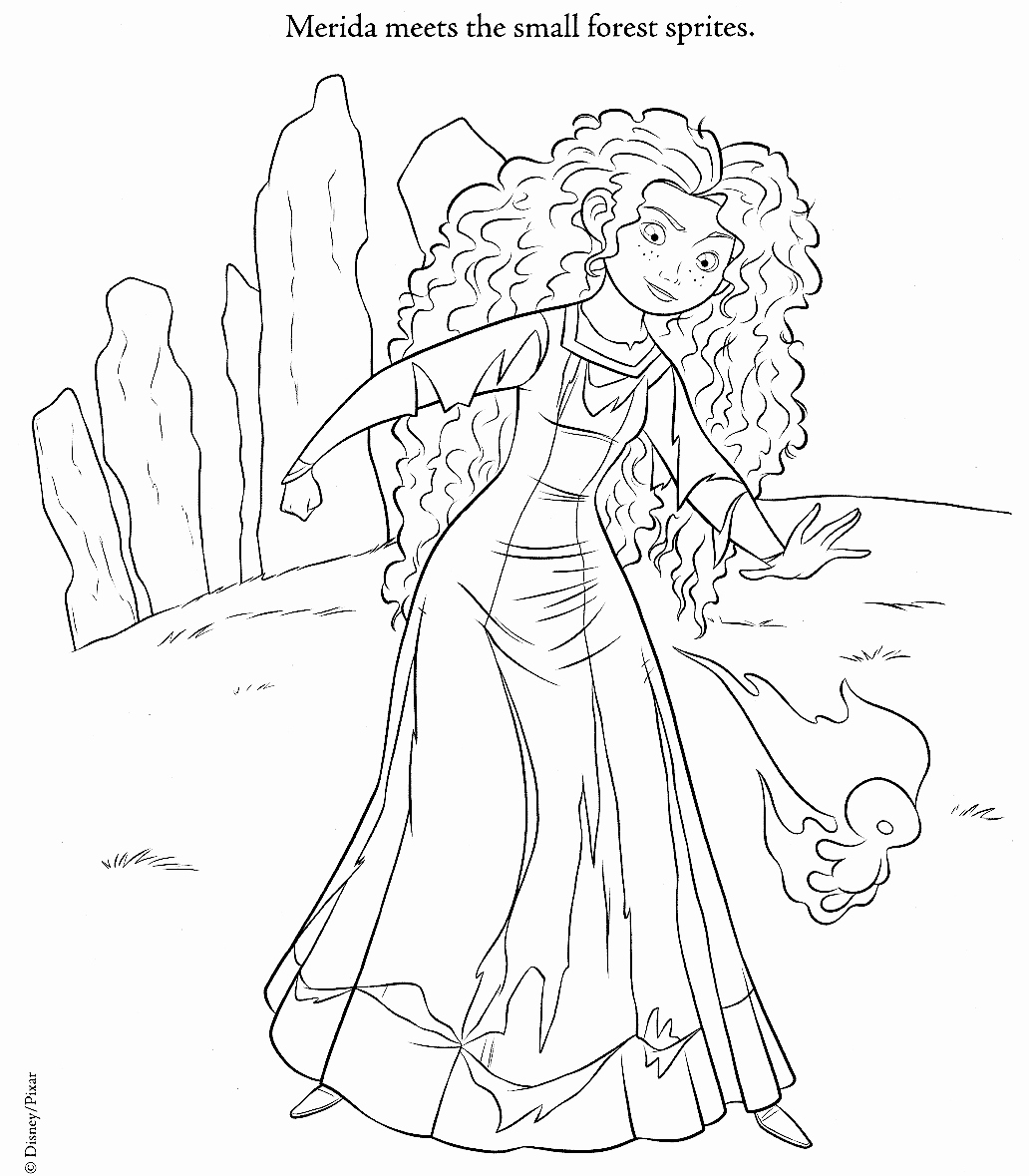 1032x1179 Disney Pixar Brave Coloring Pages Womanmate Disney Princess