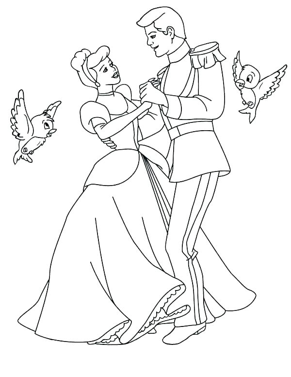600x776 Cinderella Coloring Page And Mirror Singing Coloring Page Coloring