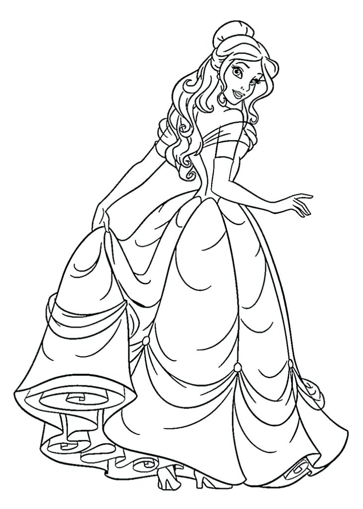 731x1024 Adult Princess Color By Number Coloring Squared Printable Princess