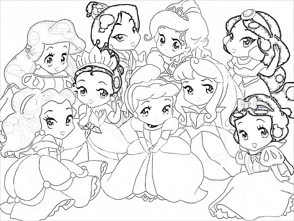 1200x900 Awesome Princess Coloring Pages For Girls Free Coloring Pages