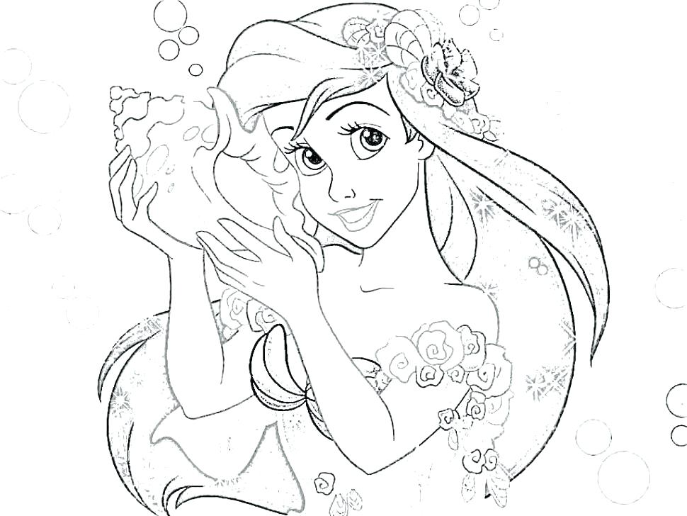 Disney Princess Coloring Pages Pdf