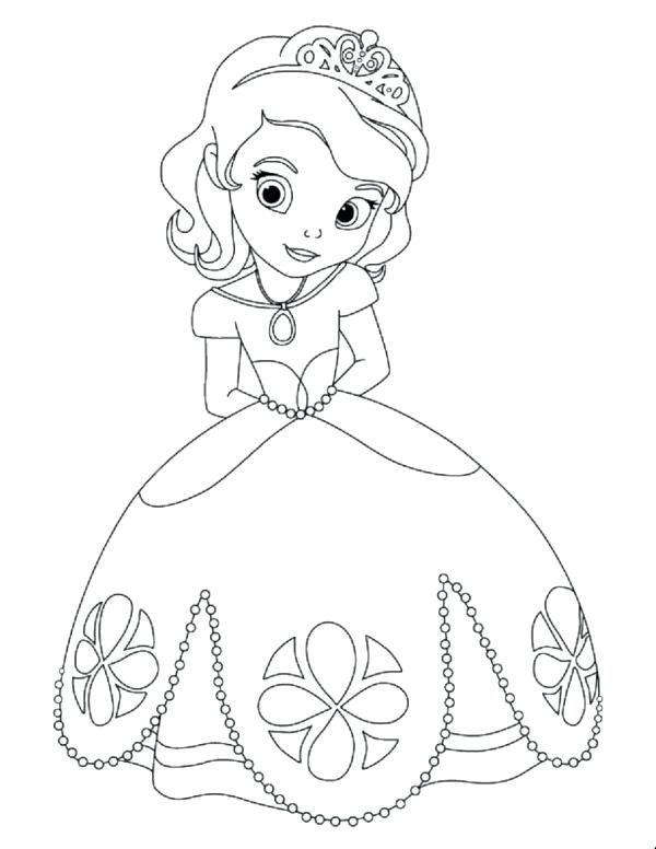 600x776 Coloring Pages Disney Baby Princess Coloring Pages Princess Disney